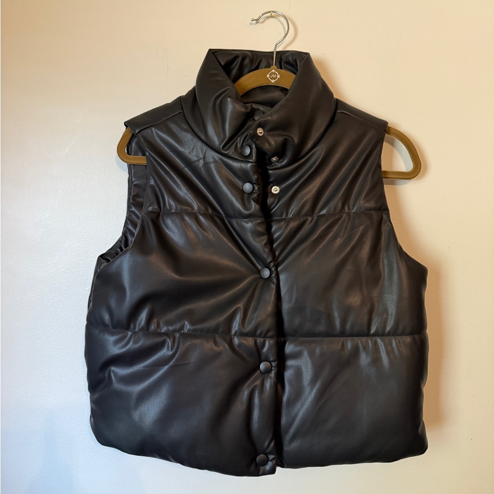 Black Puffer Vest